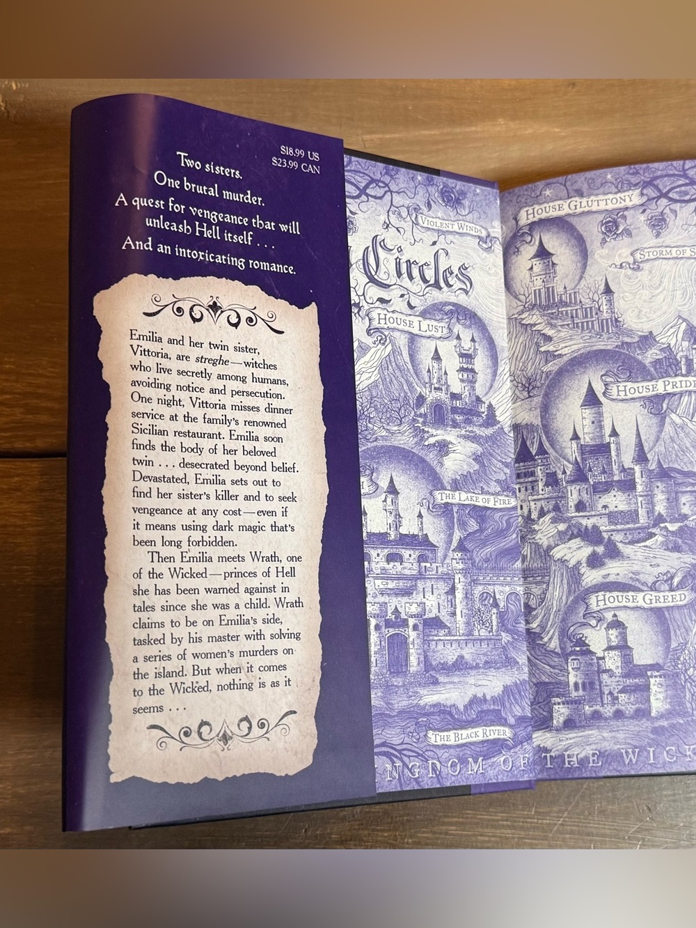 Kingdom of the Wicked Kerri Maniscalco Fantasy Romance Witch Gothic Novel - Picture 7 of 8